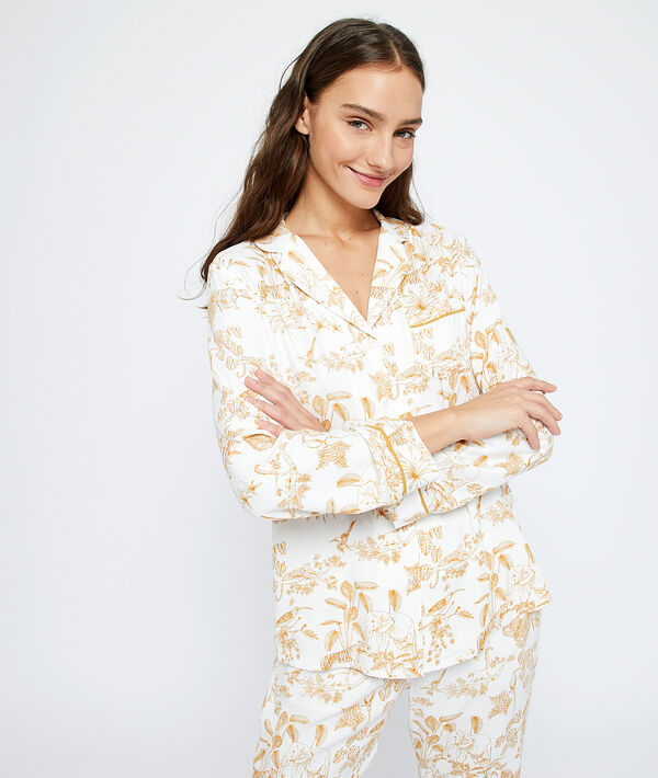 Chemise de pyjama imprimée Chemise de pyjama imprimée;${refinementColor}
