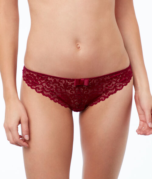 Tanga en dentelle Tanga en dentelle