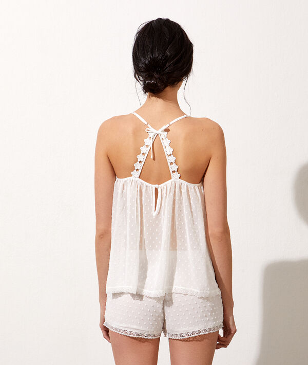 Top en plumetis Top en plumetis;${refinementColor}