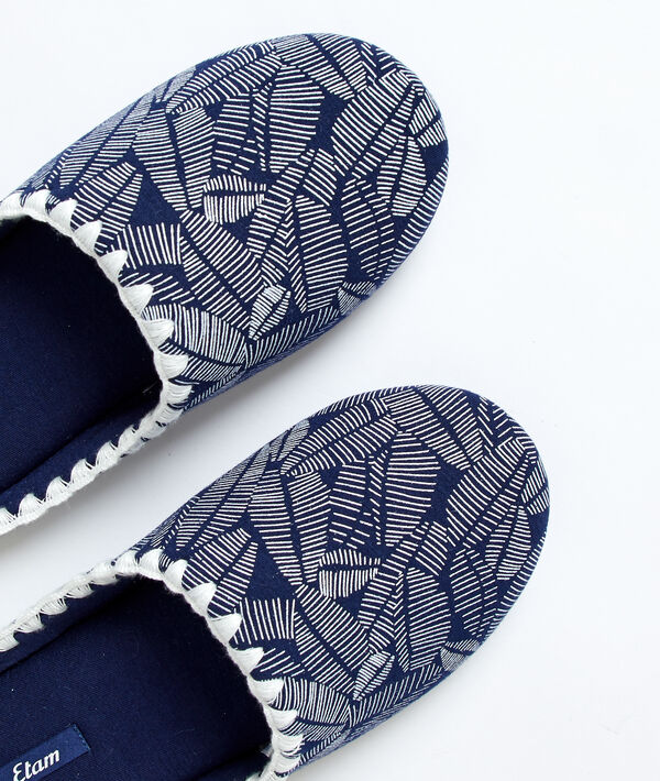 Mules imprimé feuillage Mules imprimé feuillage;${refinementColor}