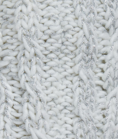 Chaussettes d'intérieur doublées gris.