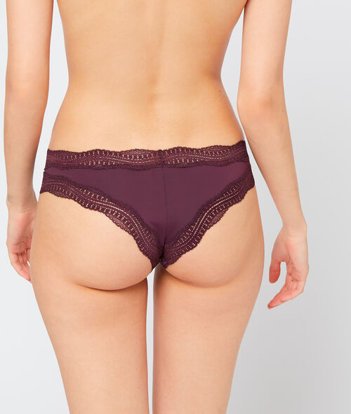 Tanga bords dentelle graphique Tanga bords dentelle graphique