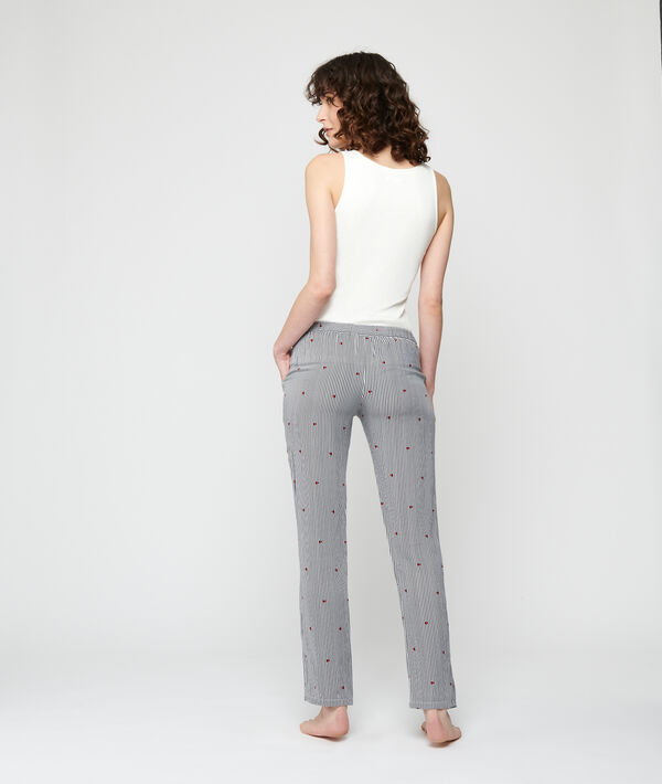 Pantalon rayé Pantalon rayé;${refinementColor}