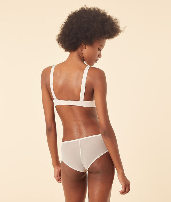 Shorty en microfibre et mesh invisible Shorty en microfibre et mesh invisible;${refinementColor}