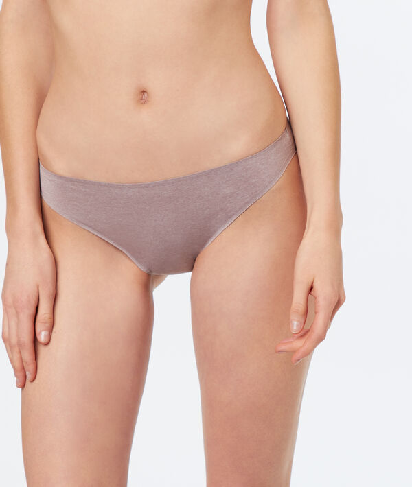 Culotte en microfibre Culotte en microfibre;${refinementColor}