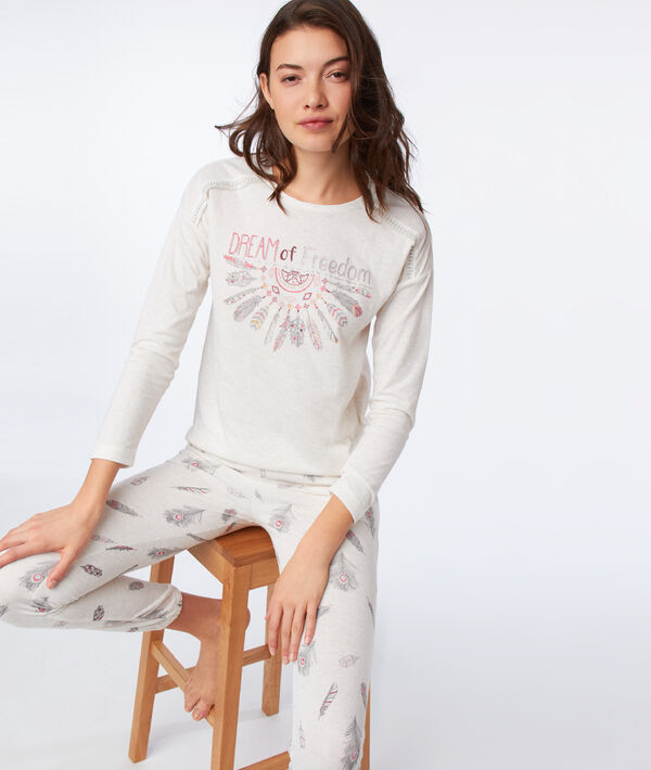T-shirt manches longues "Dream of freedom" T-shirt manches longues "Dream of freedom";${refinementColor}