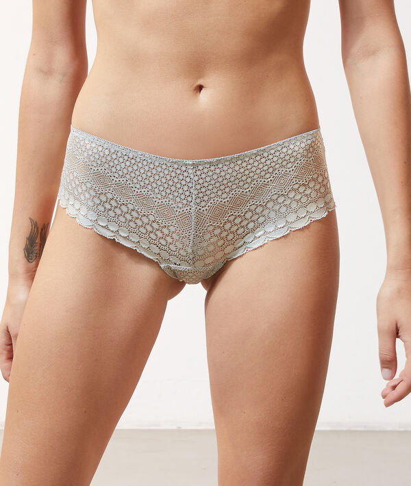 Shorty en dentelle Shorty en dentelle;${refinementColor}