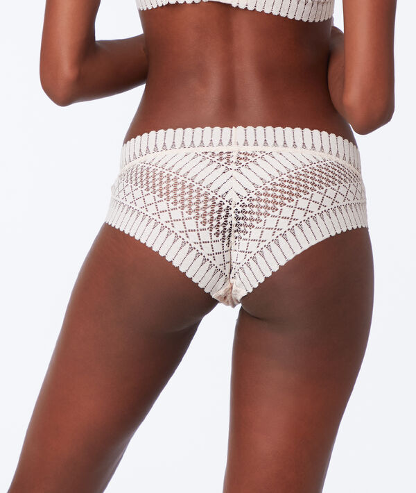 Shorty en dentelle Shorty en dentelle;${refinementColor}