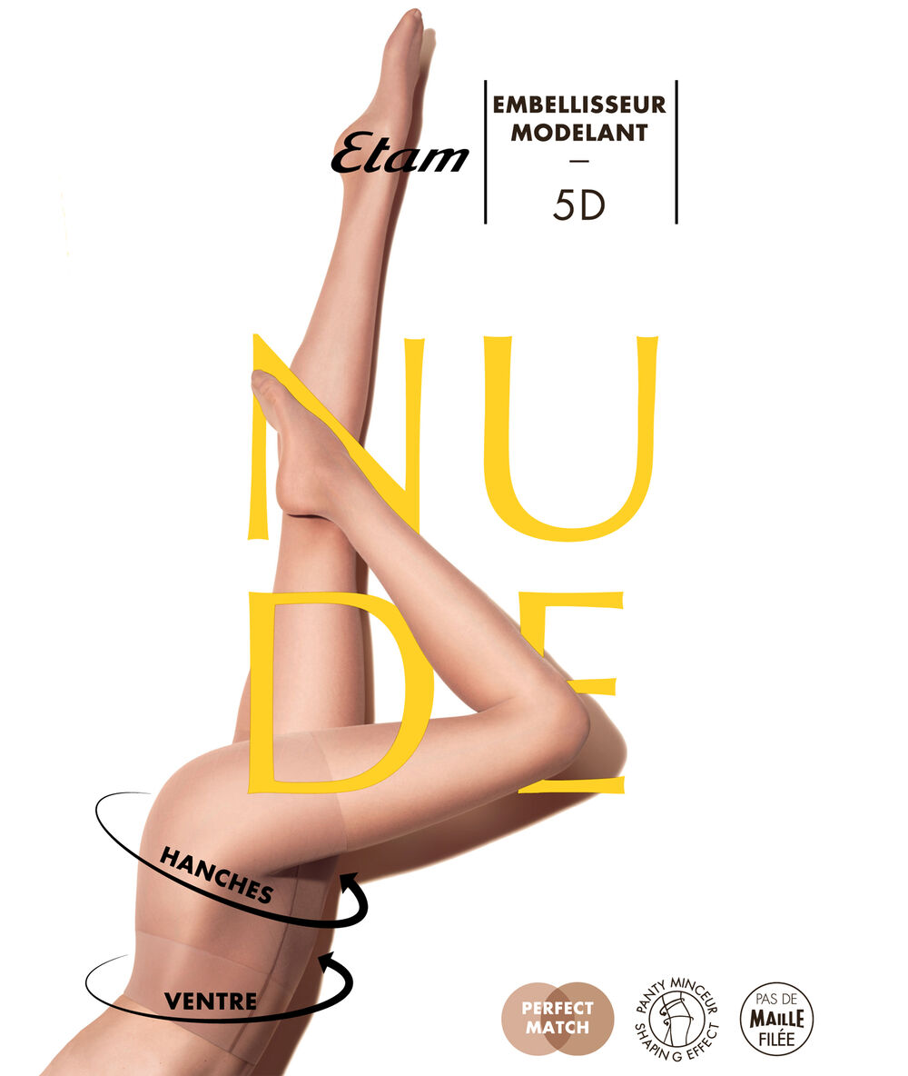 Collants modelants voile, 5d bronze.