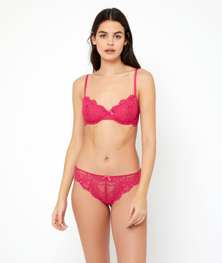 Soutien-gorge corbeille orchidee.