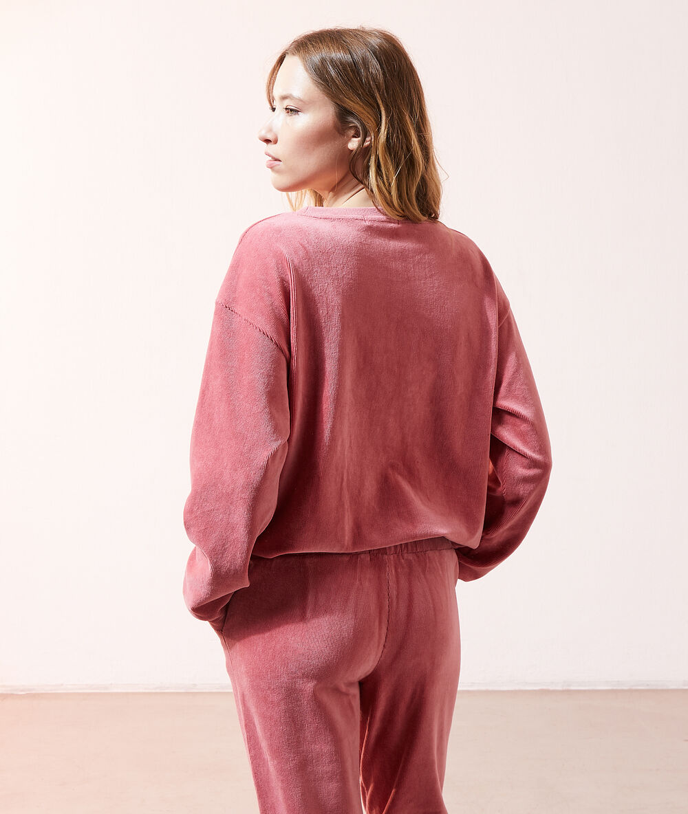 Sweat loungewear rose.