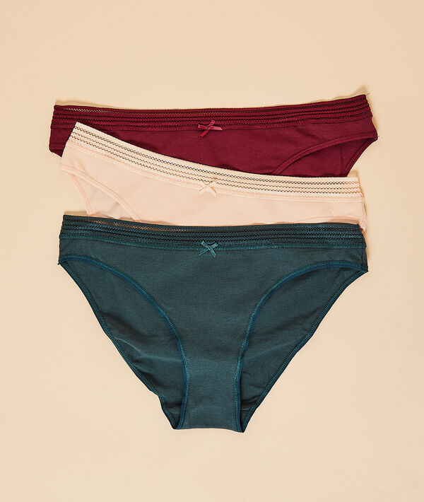 Lot de 3 culottes Lot de 3 culottes;${refinementColor}