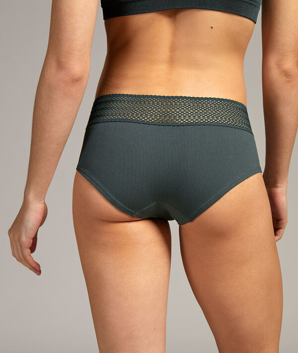 Shorty en microfibre Shorty en microfibre;${refinementColor}