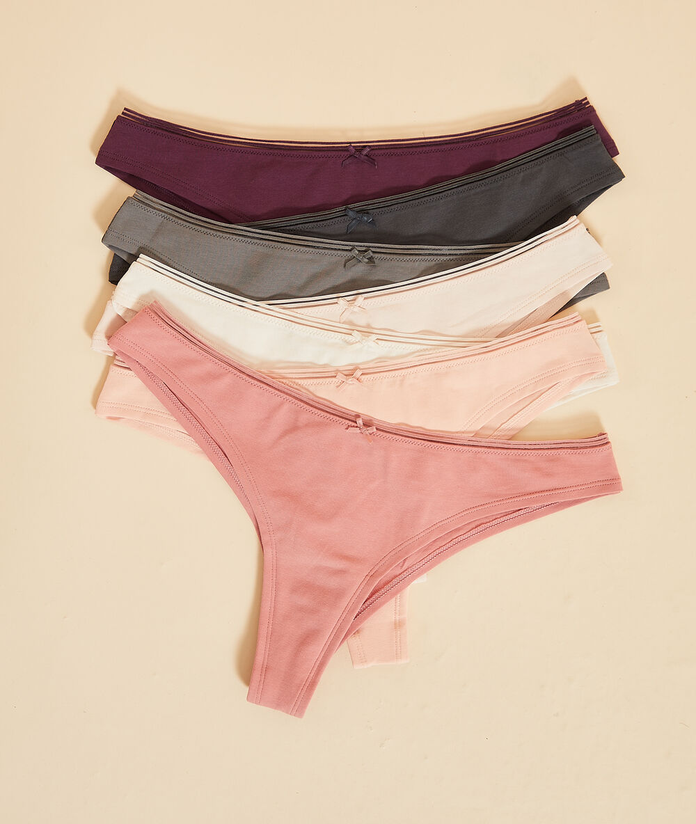 Lot de 7 brésiliens multicolore.