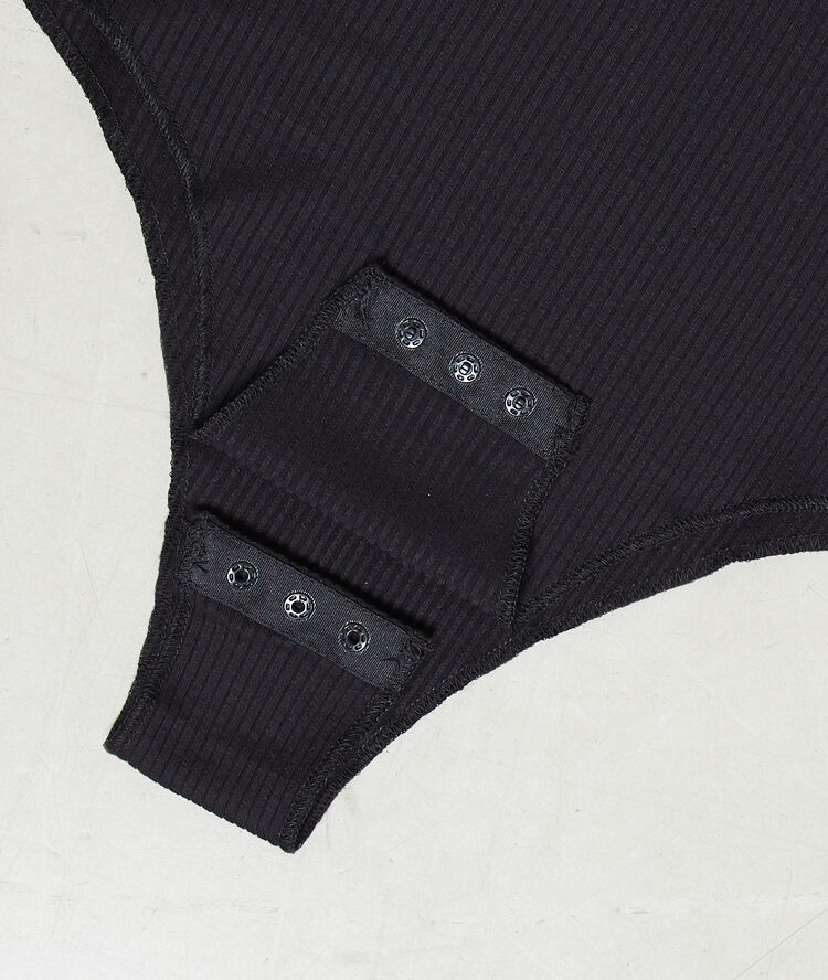 Body dos échancré noir.