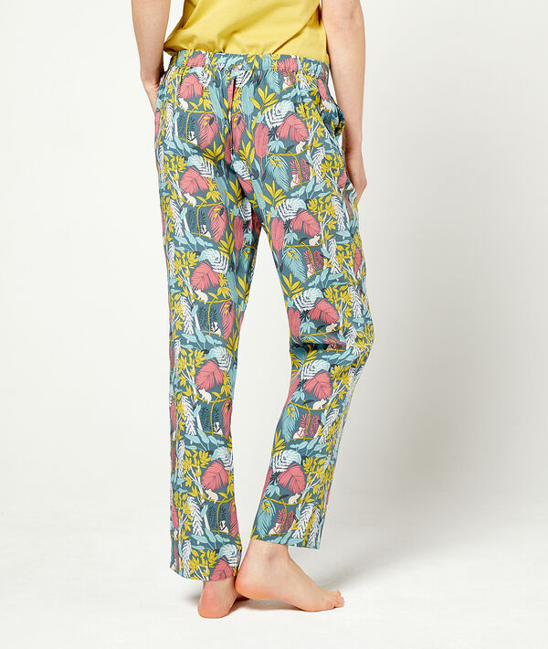 Pantalon imprimé fleuri Pantalon imprimé fleuri;${refinementColor}