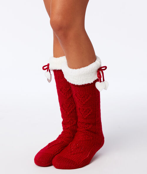 Chaussettes d'intérieur fourrées Chaussettes d'intérieur fourrées