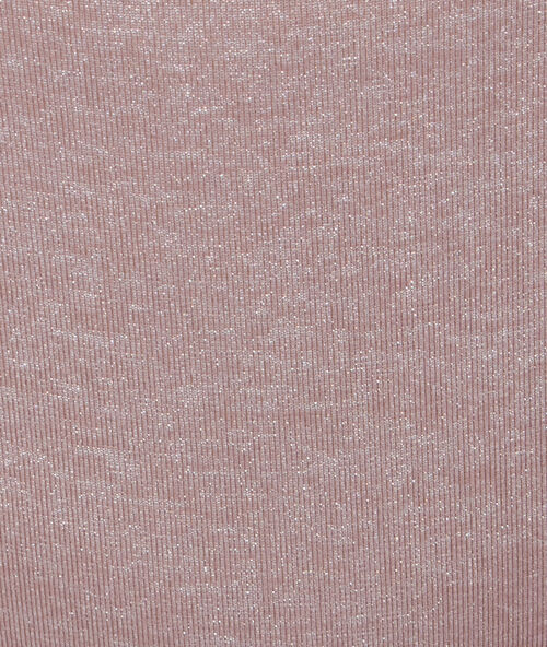 Shorty micro maille chinée taupe.
