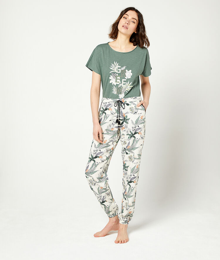 T-shirt "green" kaki.