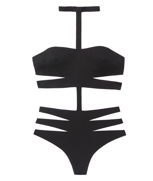 Body néoprène à lanières noir.