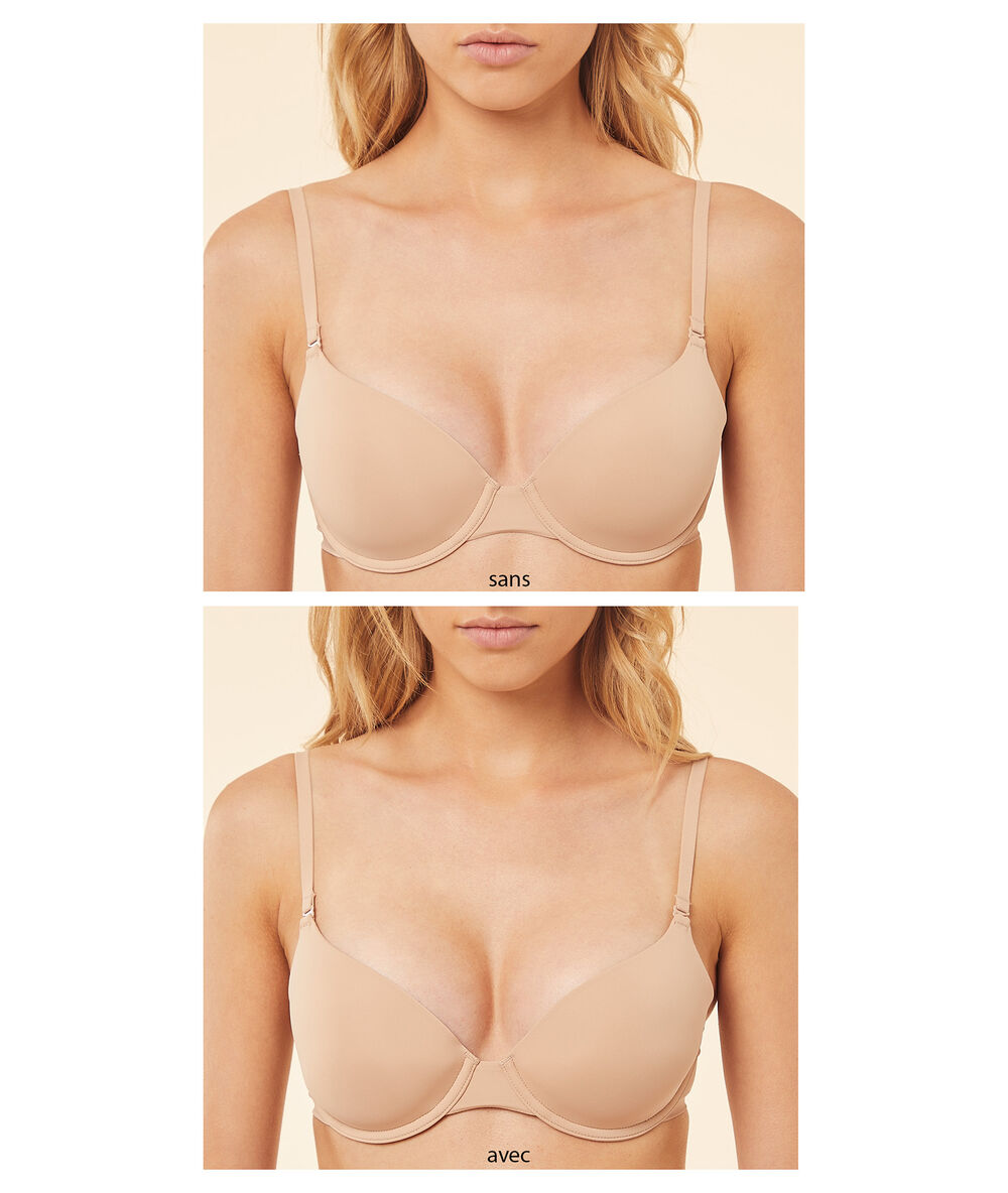 Coussinets en silicone transparent.