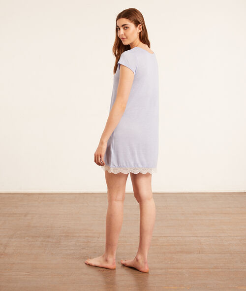 Chemise de nuit bas dentelle Chemise de nuit bas dentelle