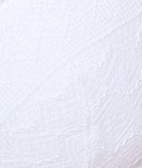 Soutien-gorge n°4 - coques fines blanc.