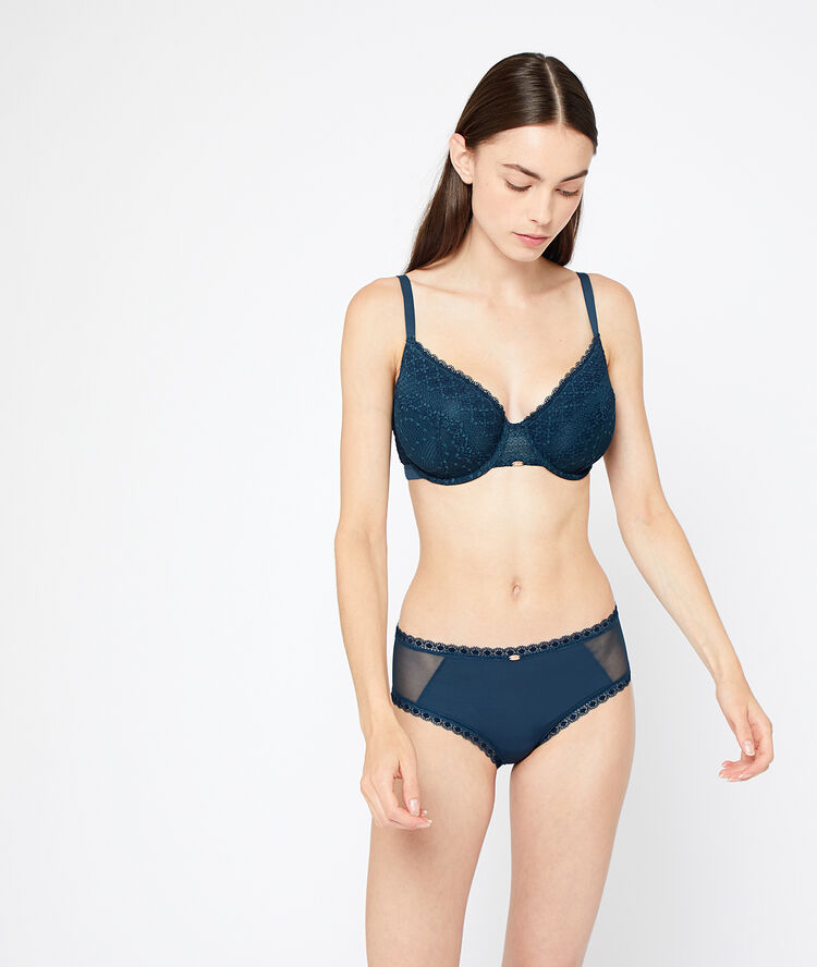 Soutien-gorge - coques ultra-fines et légères bleu.