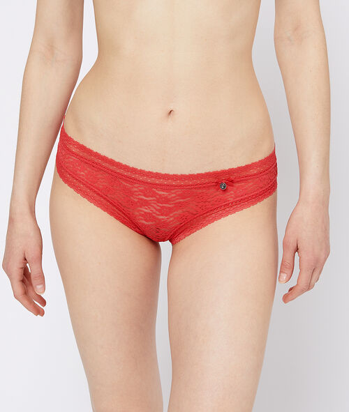 Tanga en dentelle florale Tanga en dentelle florale