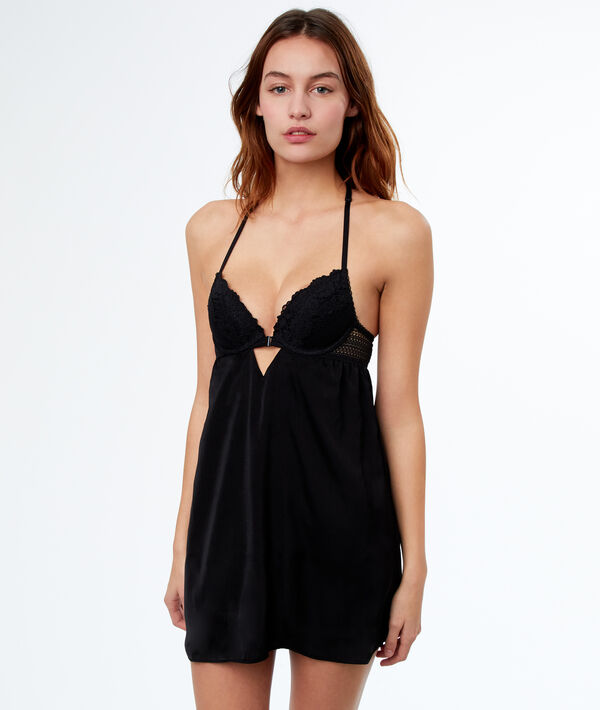 Nuisette soutien-gorge intégré Nuisette soutien-gorge intégré;${refinementColor}