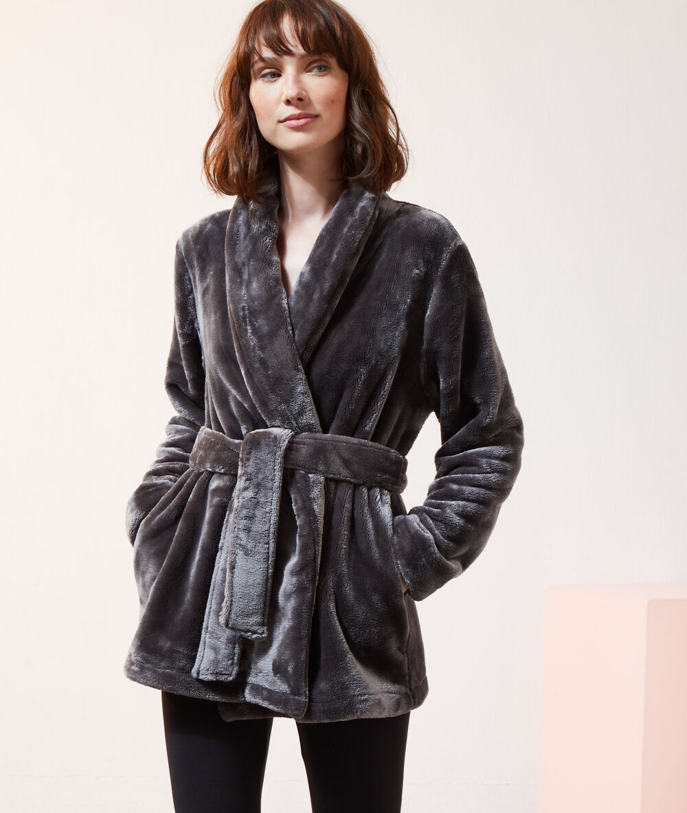 Déshabillé homewear anthracite.