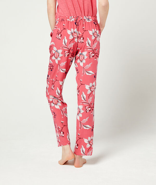 Pantalon imprimé fleuri Pantalon imprimé fleuri;${refinementColor}