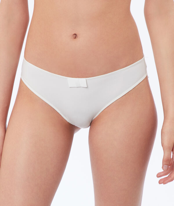 Culotte dentelle et microfibre Culotte dentelle et microfibre