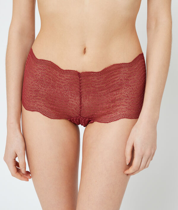 Shorty en dentelle Shorty en dentelle;${refinementColor}