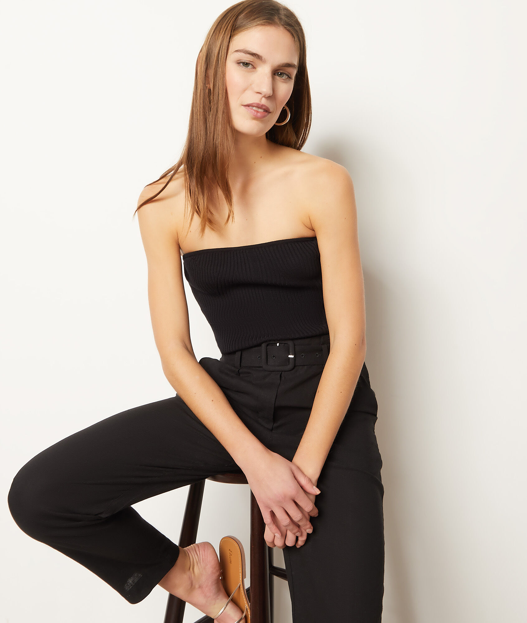 ETAM GUEPIERE / Bustier Coque Glam Taille 90B Noir Ref 6458091 EUR 19,90 - FR