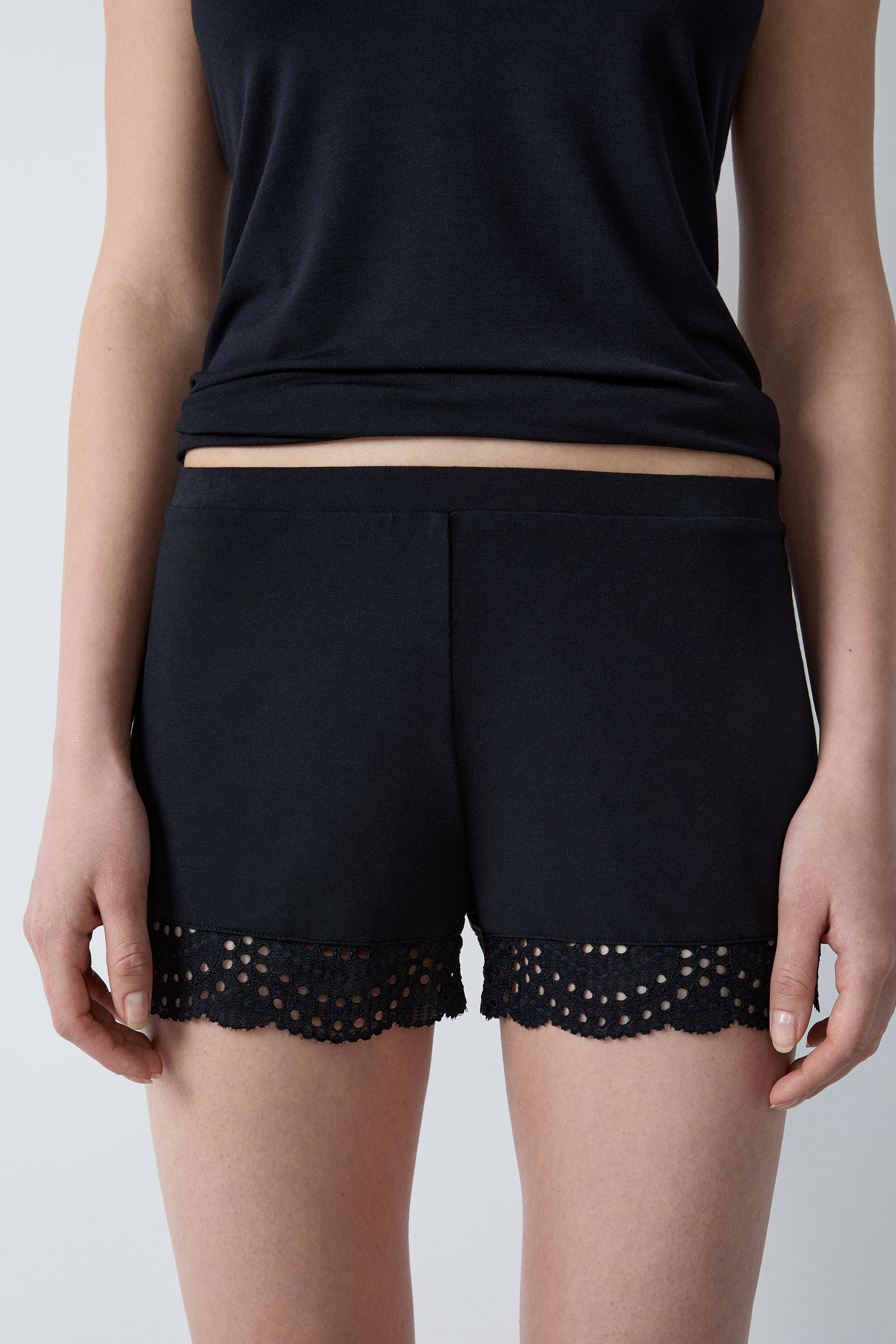 Pyjashort Femme Pajama Shorts Short De Nuit Femme Etam Short De