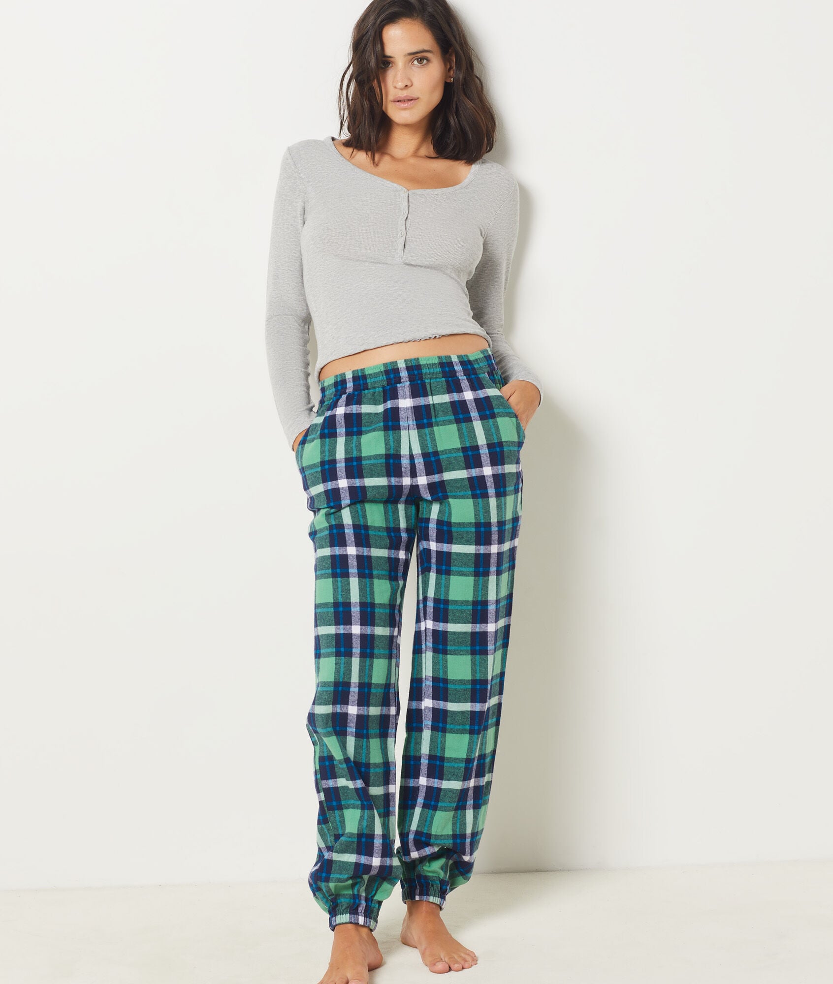 shownicer Pantalon Pyjama Femme Bas de Pyjama Femmes à